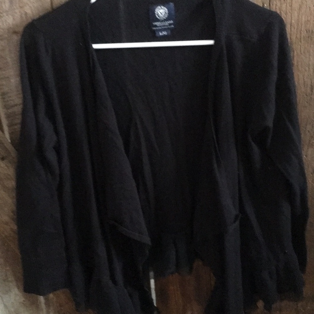 Ruffled cardi